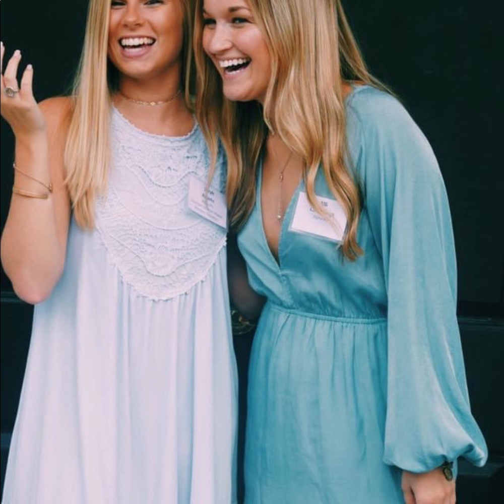 Light blue dress. Altar’d state. Size XS.
